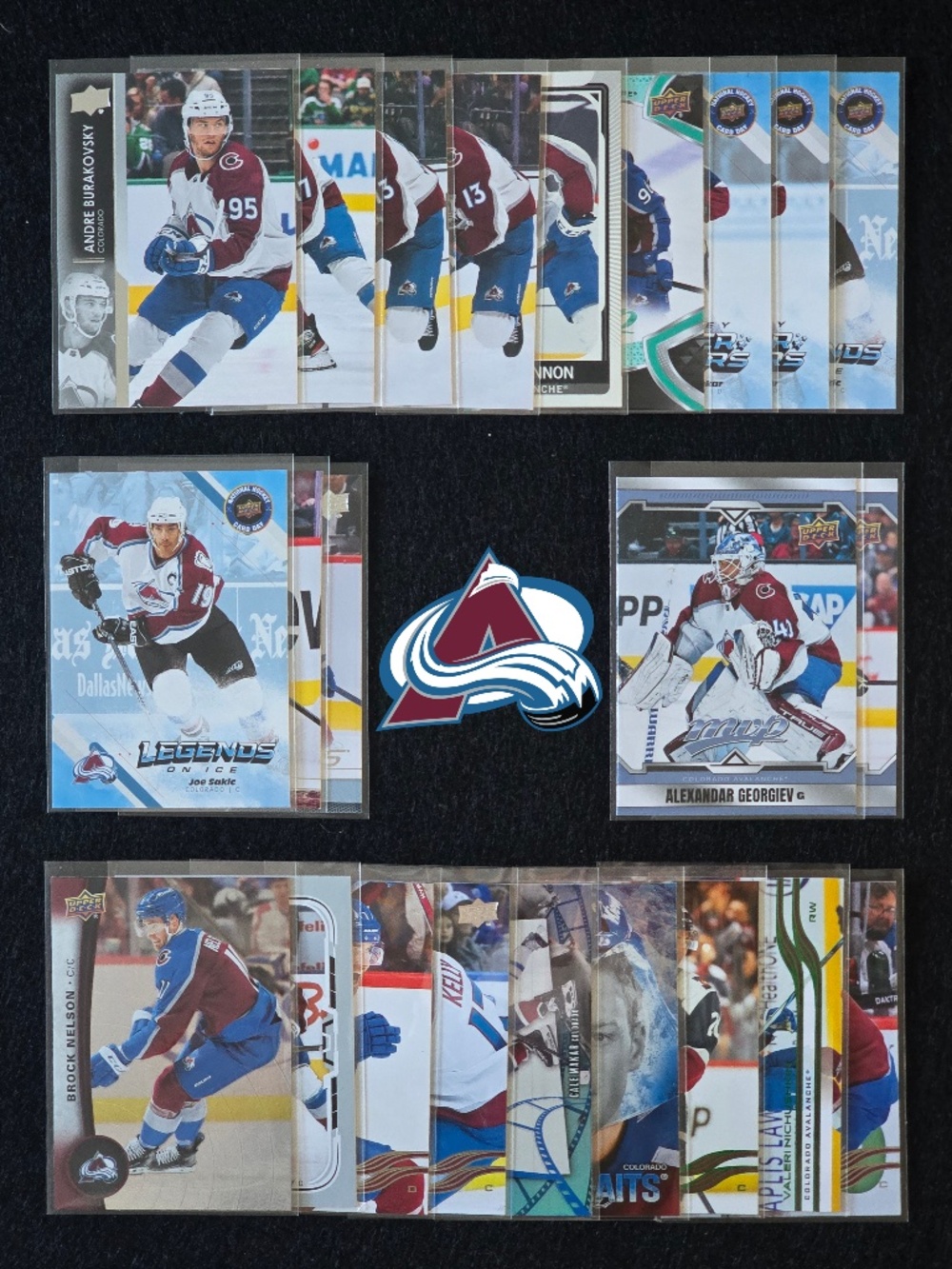 🗻 20+ Colorado Avalanche NHL Trading Card Lot